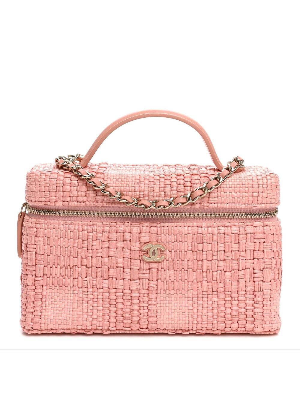 Chanel Braided Raffia Quilted Top #325709C59B
